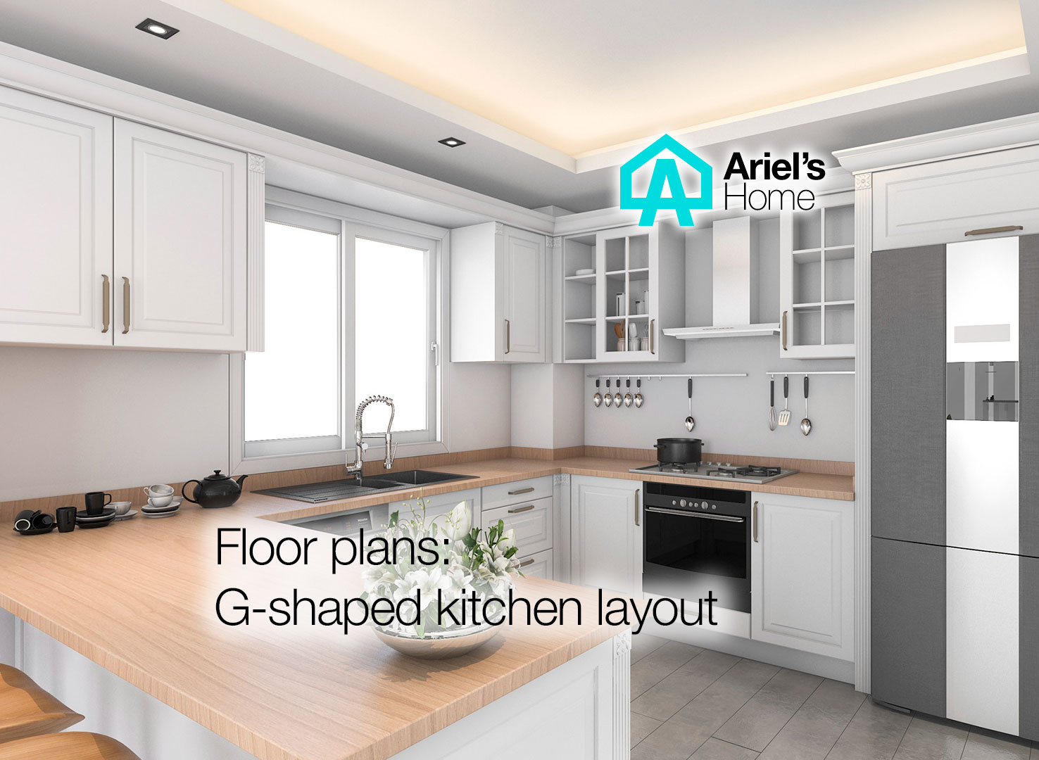 Floor Plan G Shaped Kitchen Layout 