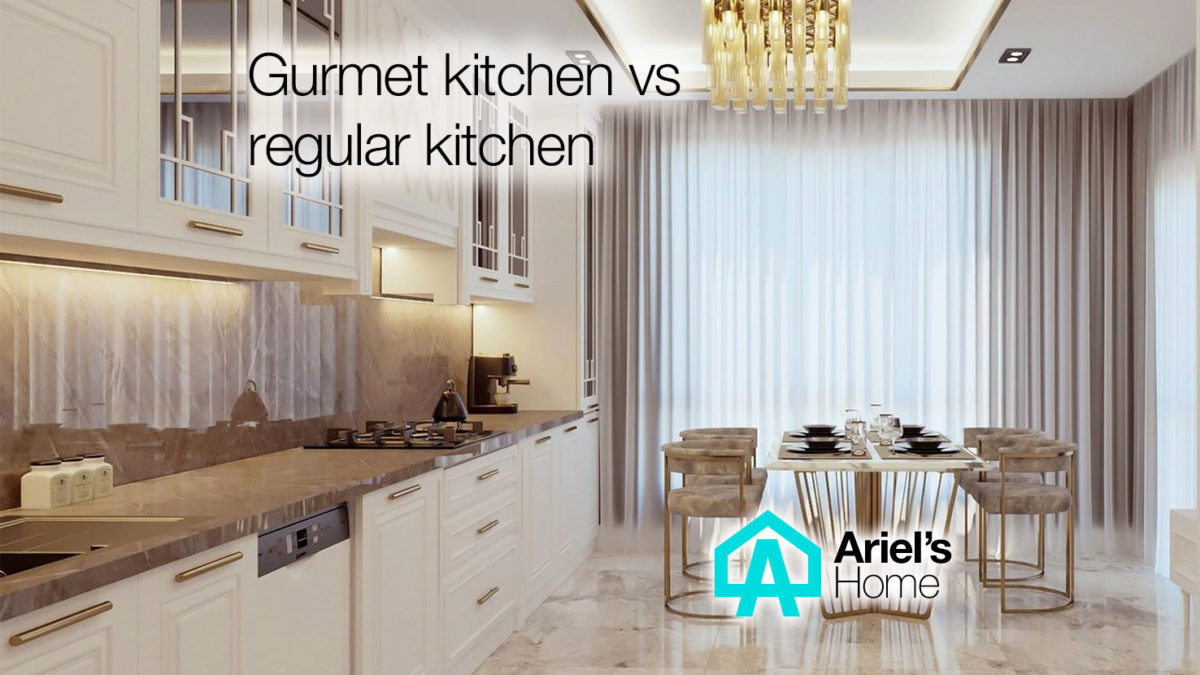 What Is A Gourmet Kitchen VS Regular Kitchen - Marietta