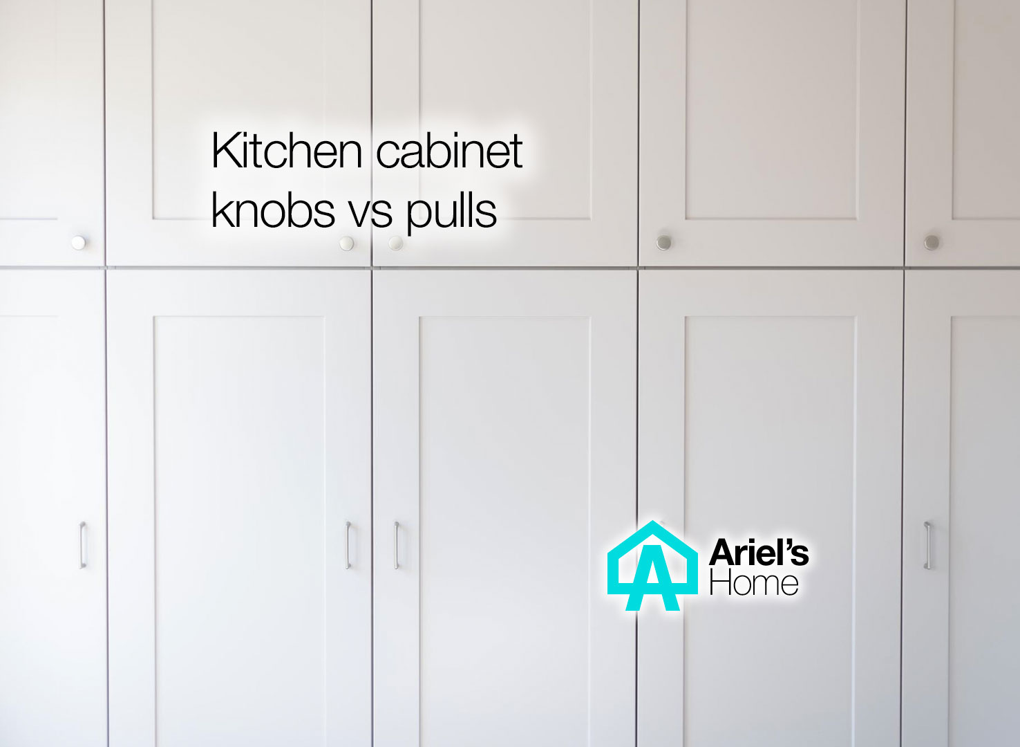 Kitchen Cabinet Knobs Vs Pulls Option 