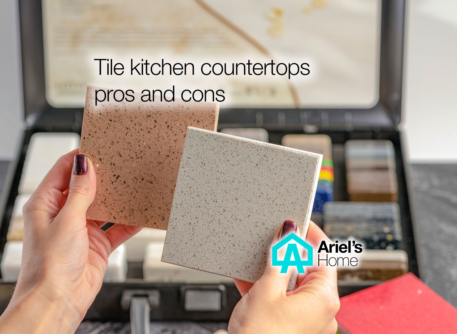 tile kitchen countertops pros and cons        <h3 class=